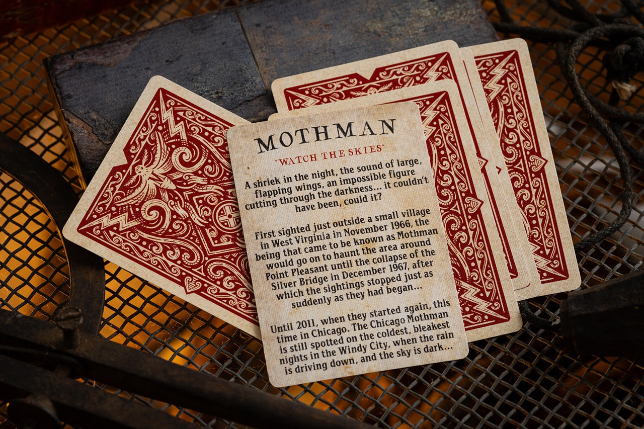 Cryptids Playing Cards: Mothman