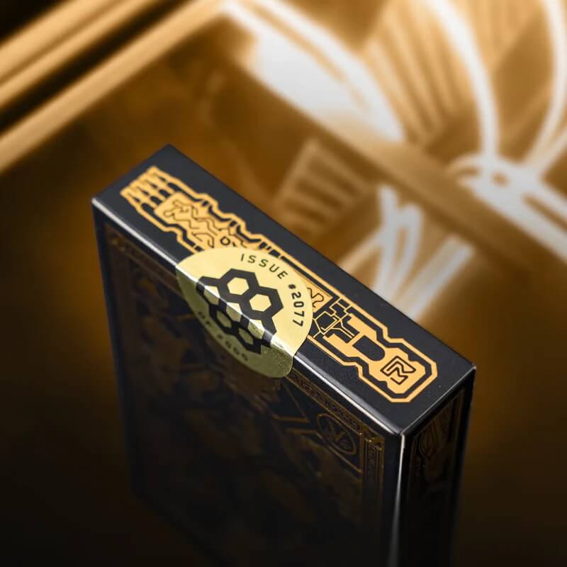 Cyberpunk 2077 Gold Playing Cards