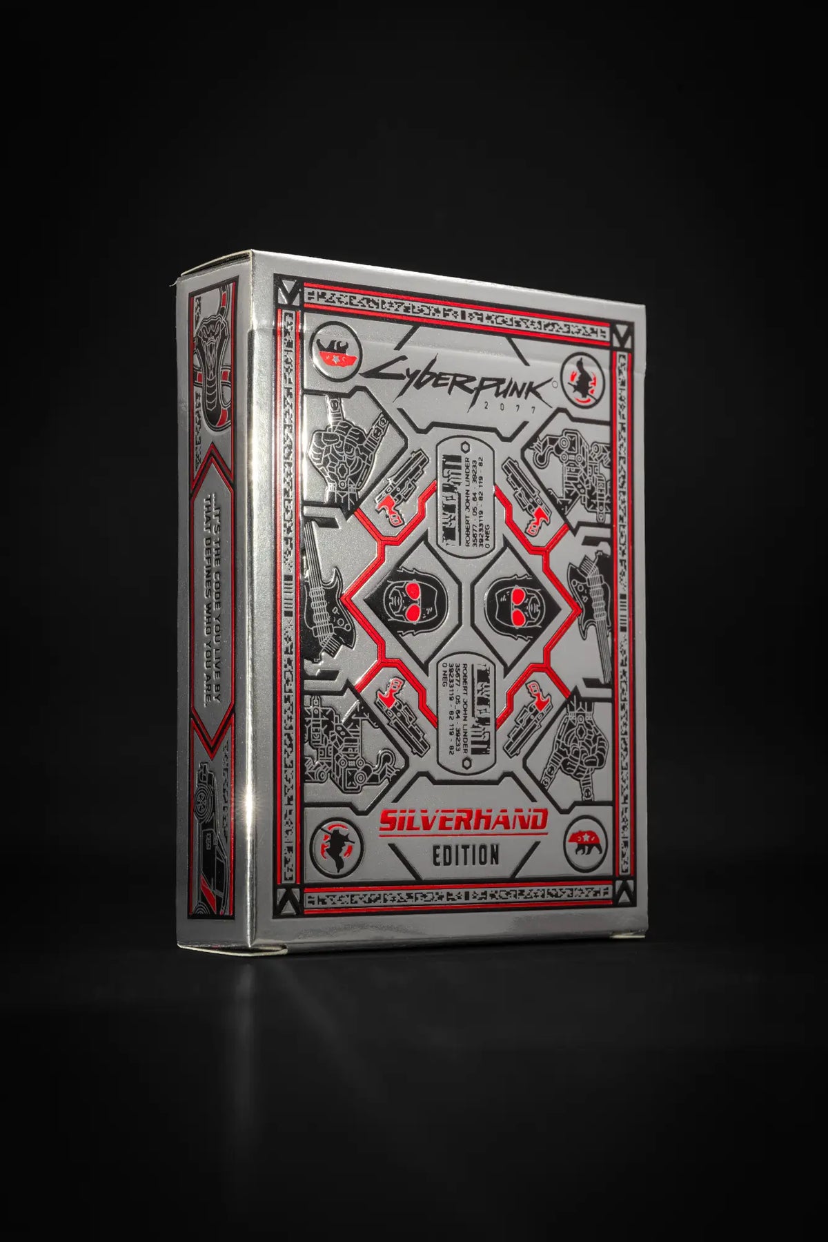 Cyberpunk 2077 Playing Cards: Silverhand Edition