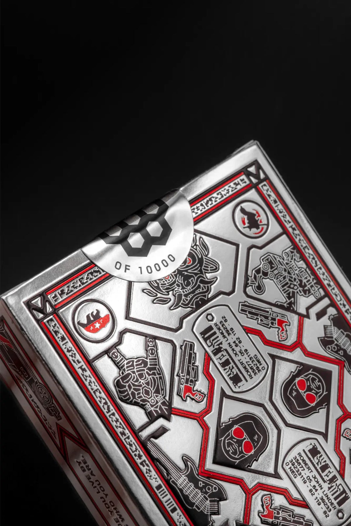 Cyberpunk 2077 Playing Cards: Silverhand Edition