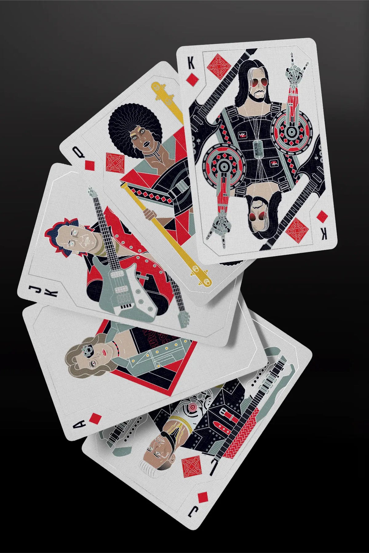 Cyberpunk 2077 Playing Cards: Silverhand Edition