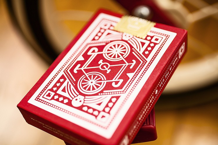 Red Wheel Playing Cards
