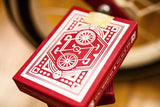 Red Wheel Playing Cards