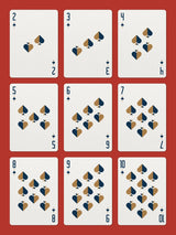 Red Wheel Playing Cards