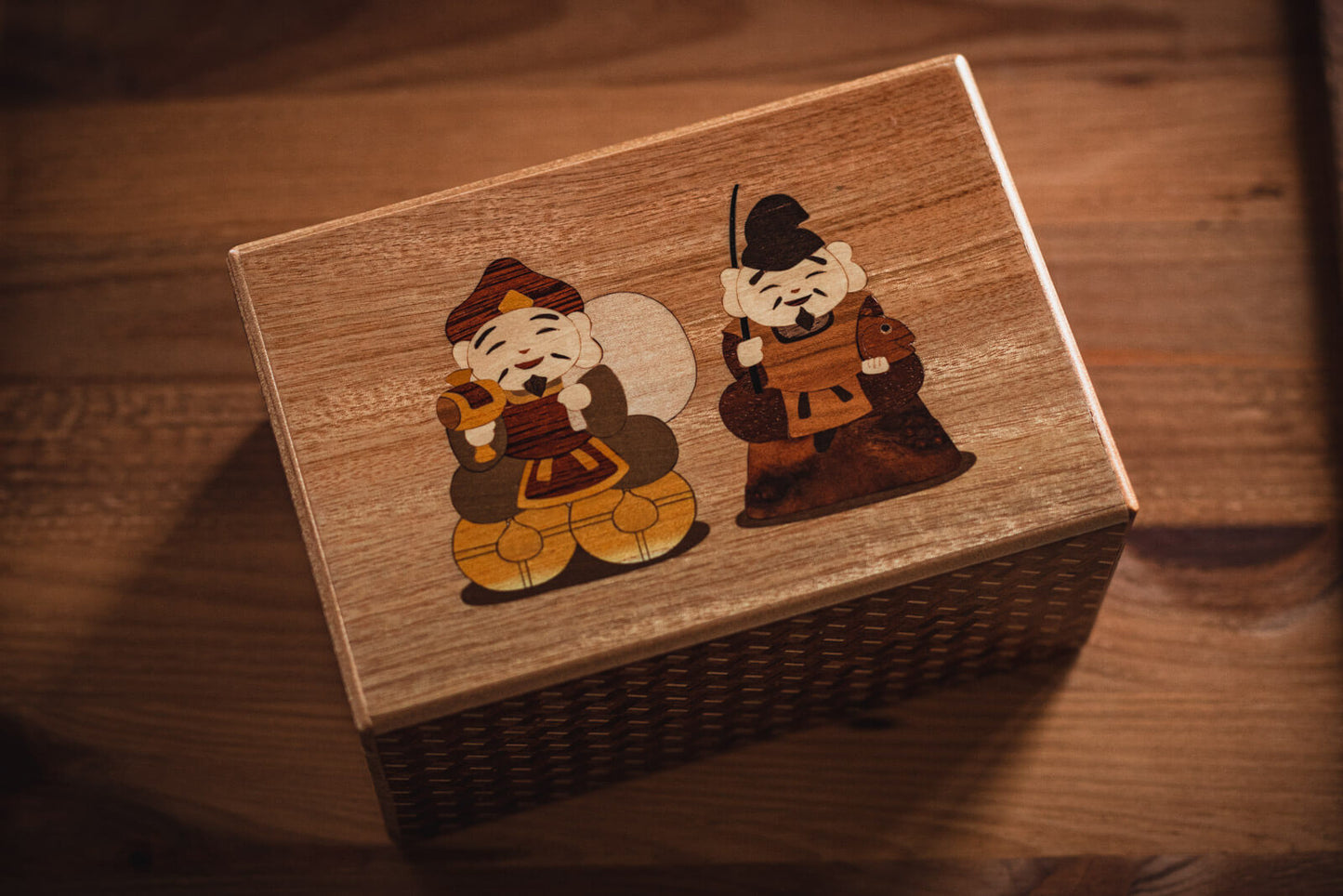 Daikoku and Ebisu Puzzle Box