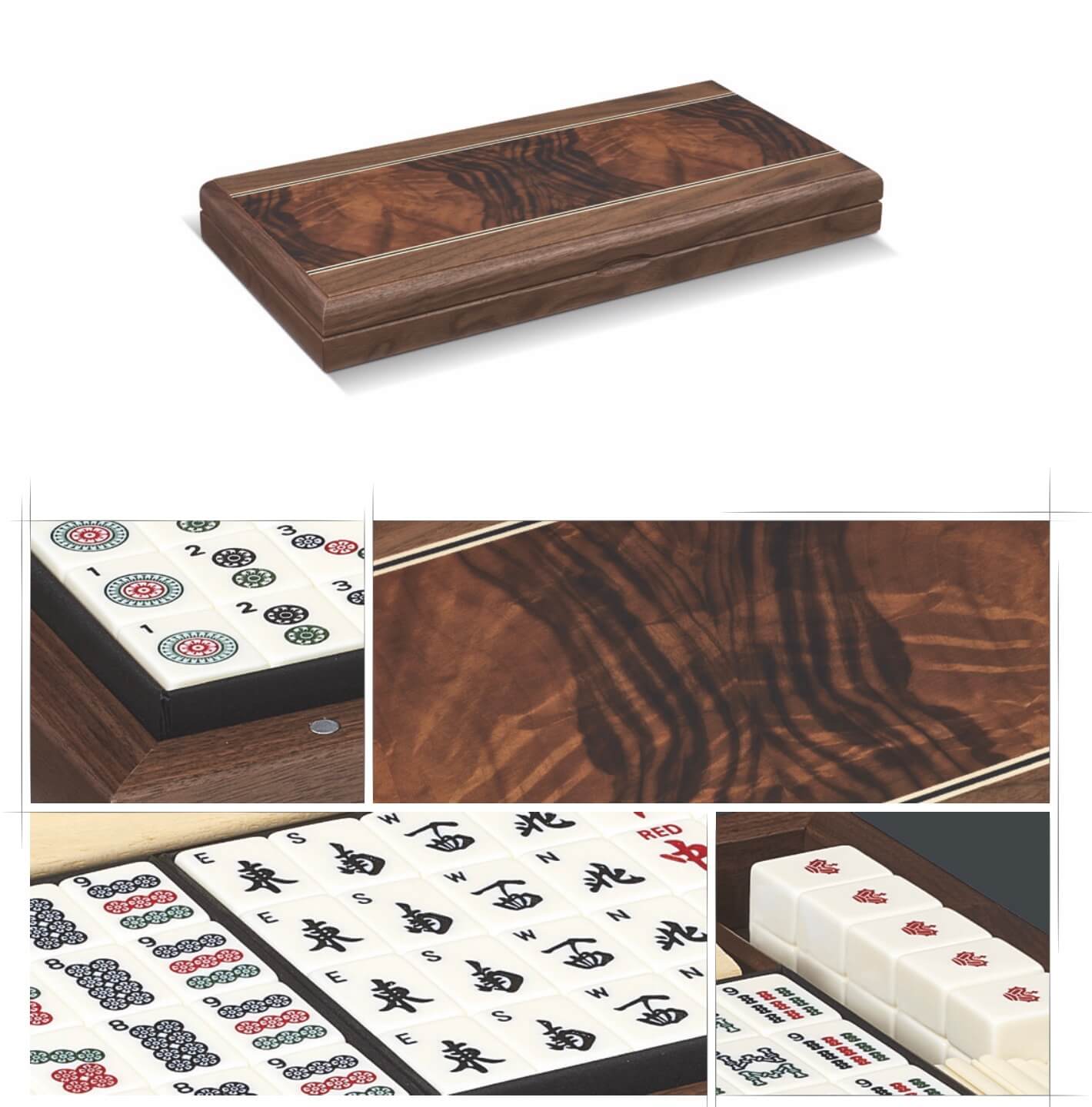 Walnut Briar Mahjong Set