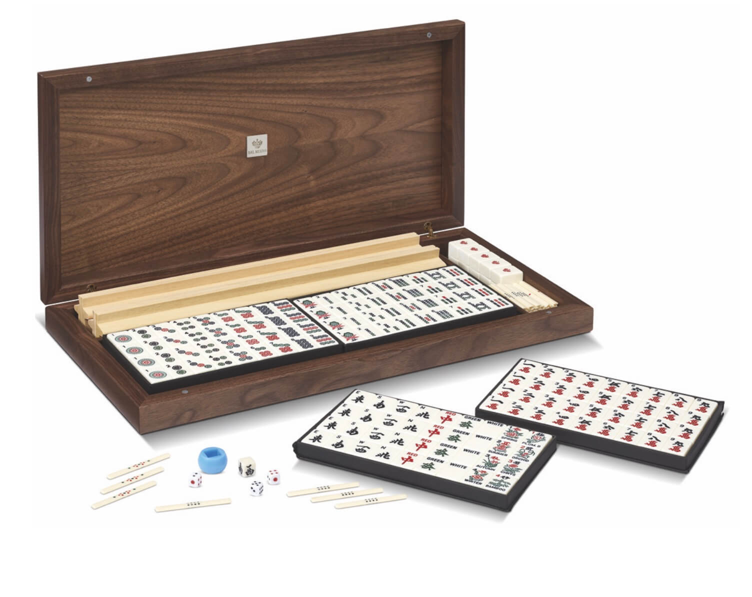 Walnut Briar Mahjong Set