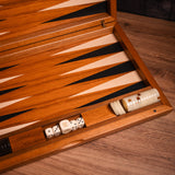 Walnut Treviso Backgammon Set