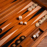 Walnut Treviso Backgammon Set