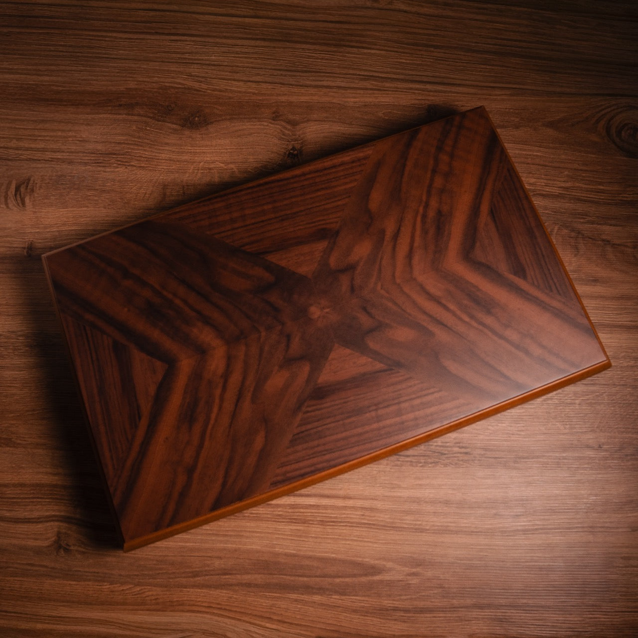 Walnut York Backgammon Set