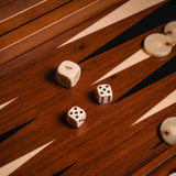 Walnut York Backgammon Set