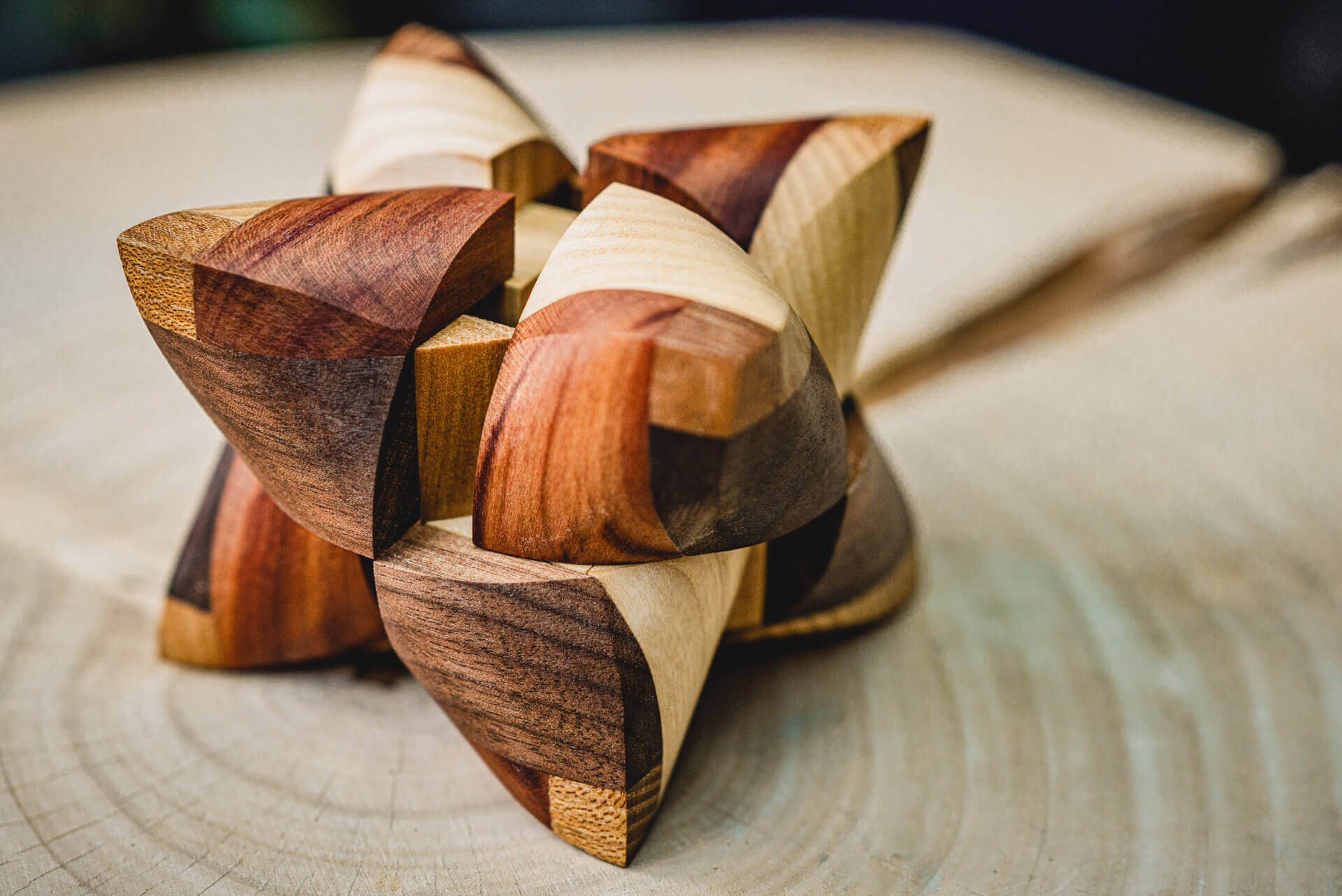 Dual Tetrahedron Puzzle