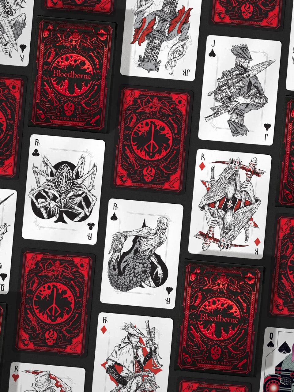 Bloodborne Playing Cards: Old Blood