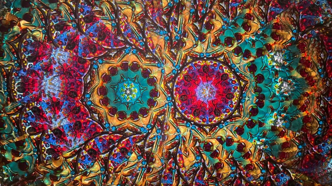 Giant Elliptic Flower Kaleidoscope