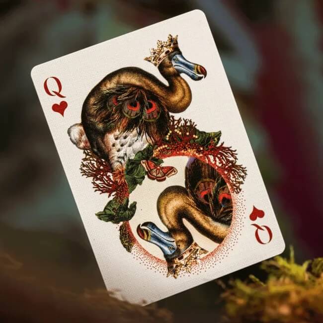 Extinct Animals Playing Cards