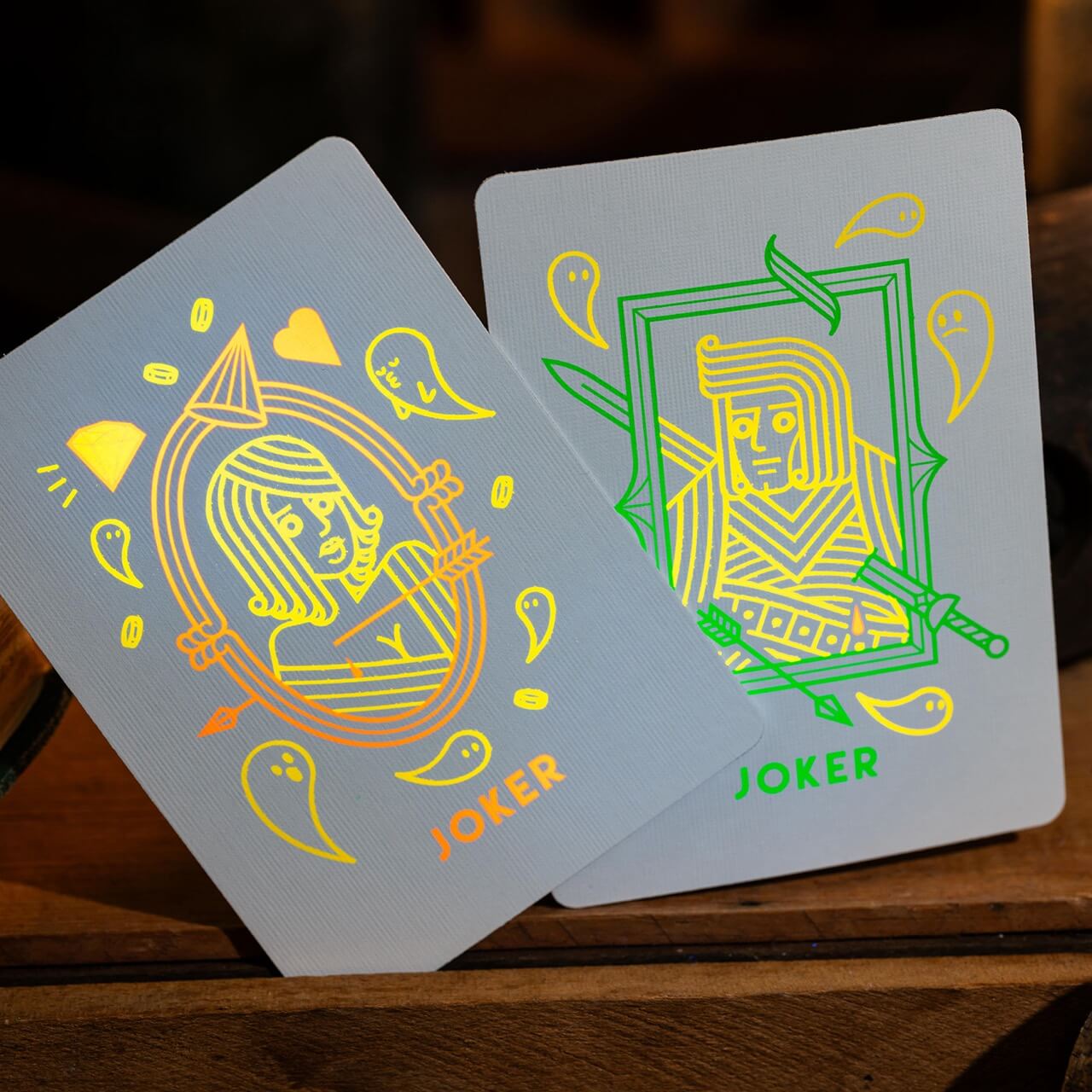 Fantasma Ectoplasm Playing Cards