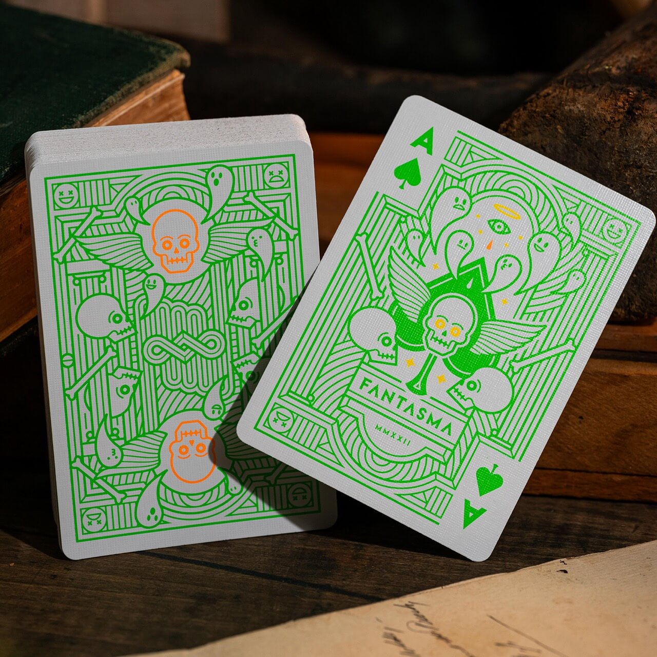 Fantasma Ectoplasm Playing Cards