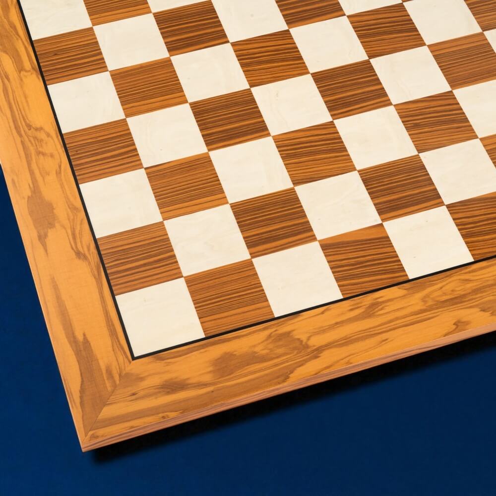 Maple & Olive Chess Board