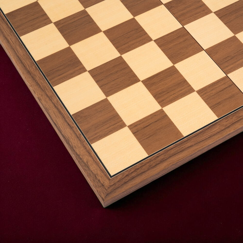 Folding Walnut Chess Board