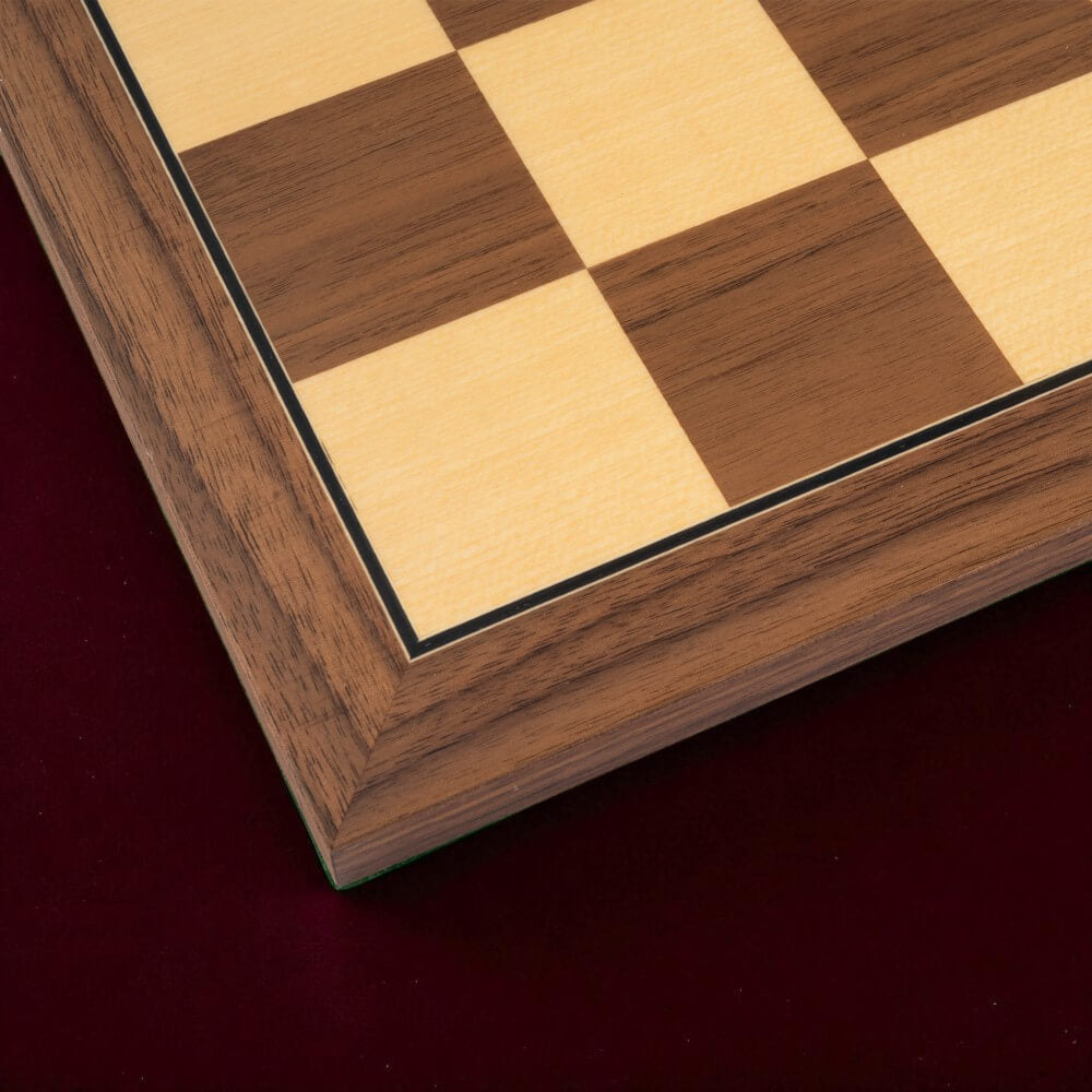 Folding Walnut Chess Board