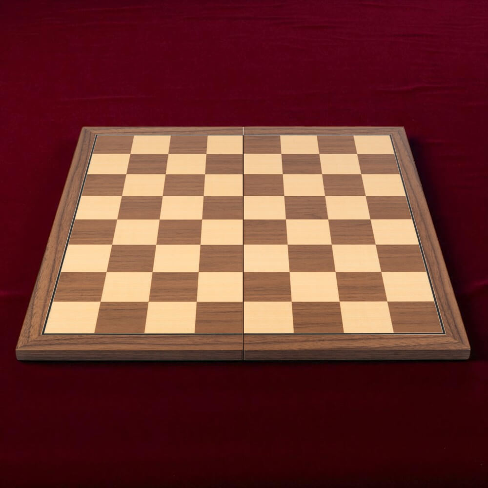 Folding Walnut Chess Board