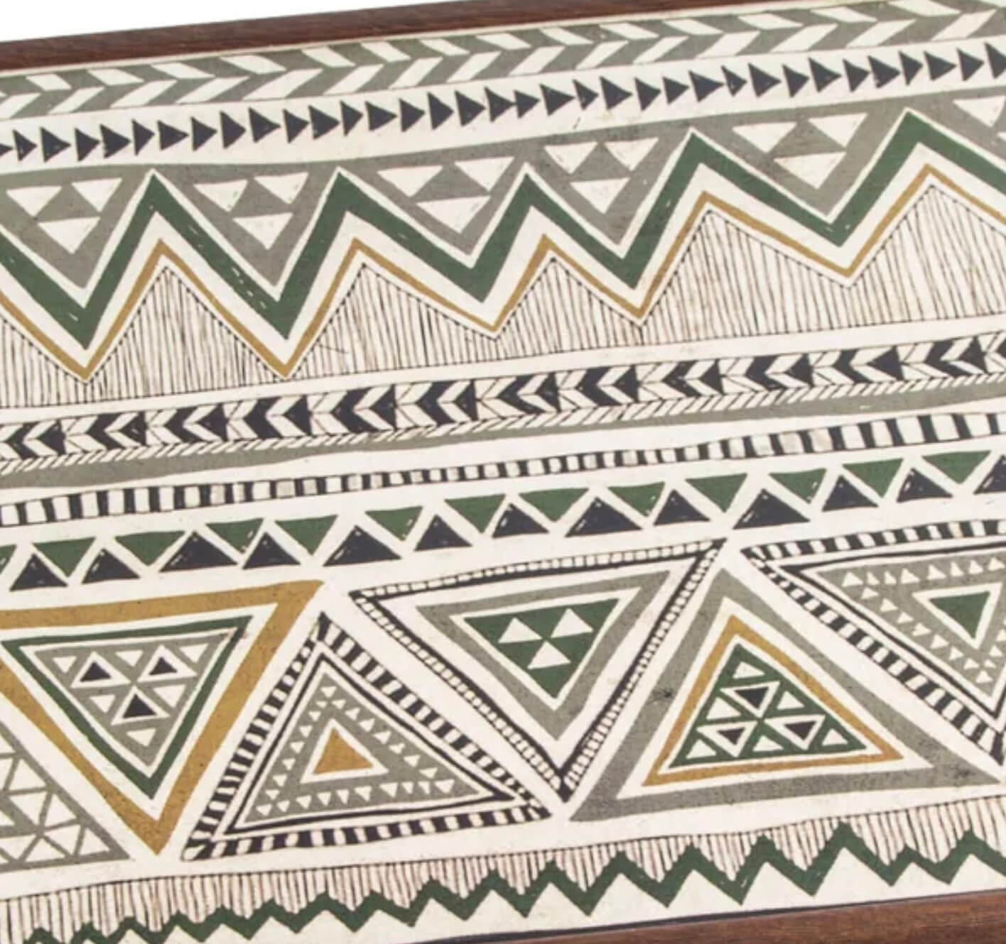 Greek Folk Art Backgammon Set