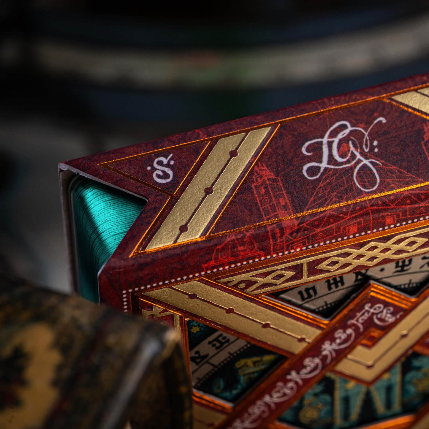 Eye Of The Ocean Playing Cards: Gibborim Gilded