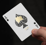 Butterfly Workers Gold Playing Cards