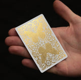 Butterfly Workers Gold Playing Cards