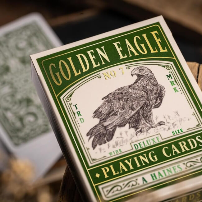 Golden Eagle Playing Cards