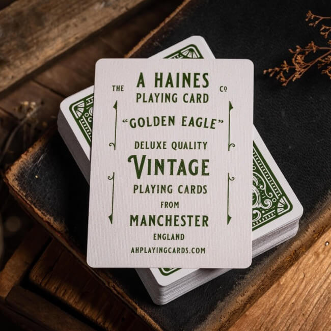 Golden Eagle Playing Cards