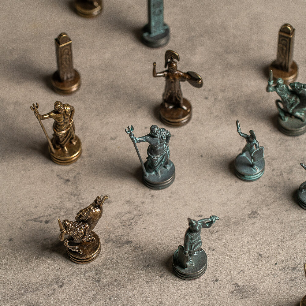 Greek Mythology Chess Pieces