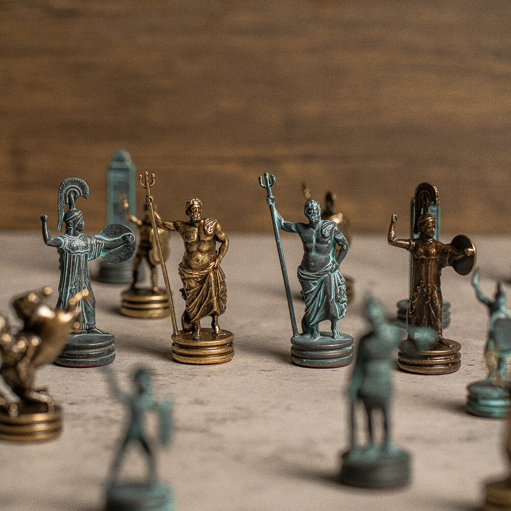 Greek Mythology Chess Pieces
