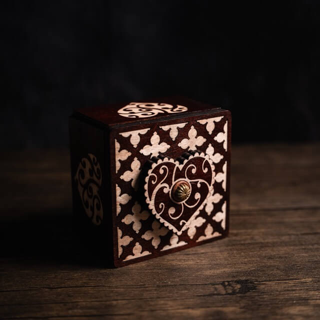 Heart Puzzle Box