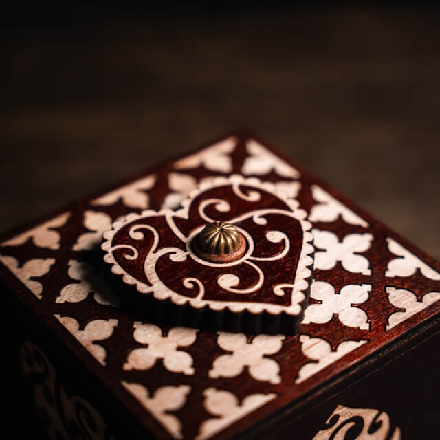 Heart Puzzle Box