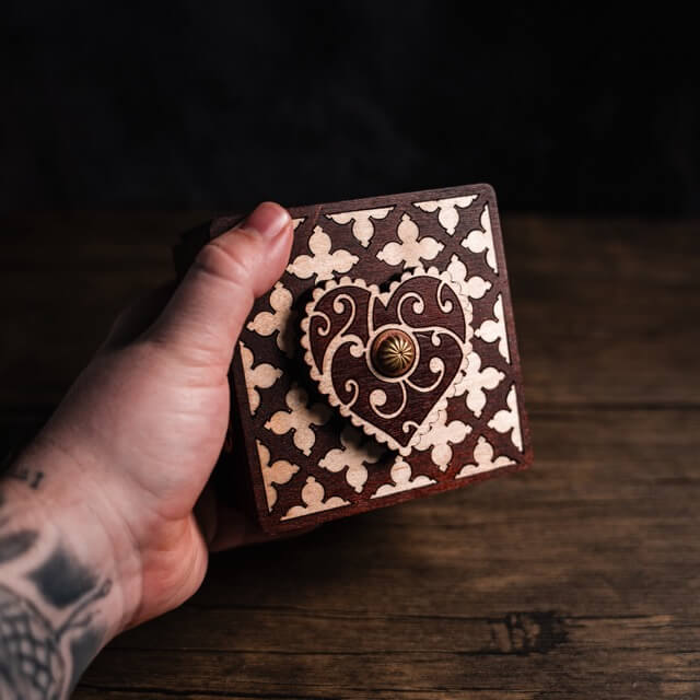 Heart Puzzle Box