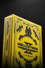 Helldivers 2 Playing Cards: Diving Yellow