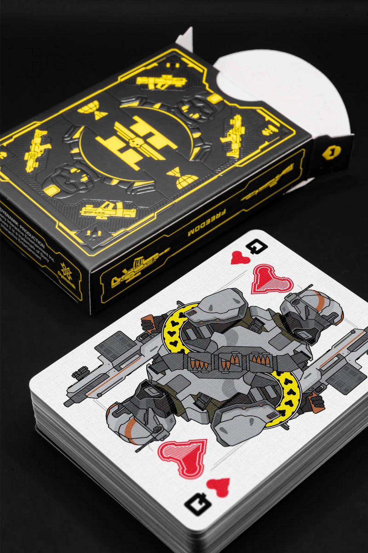 Helldivers 2 Playing Cards: Judgement Black