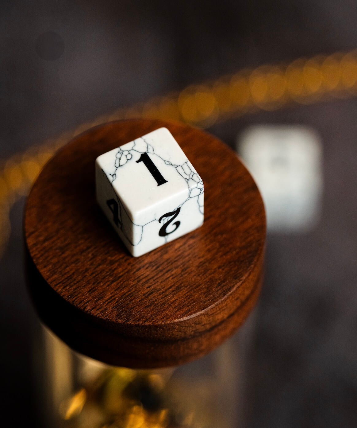 Howlite Stone Dice