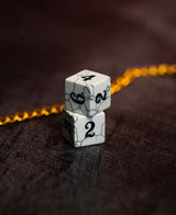 Howlite Stone Dice