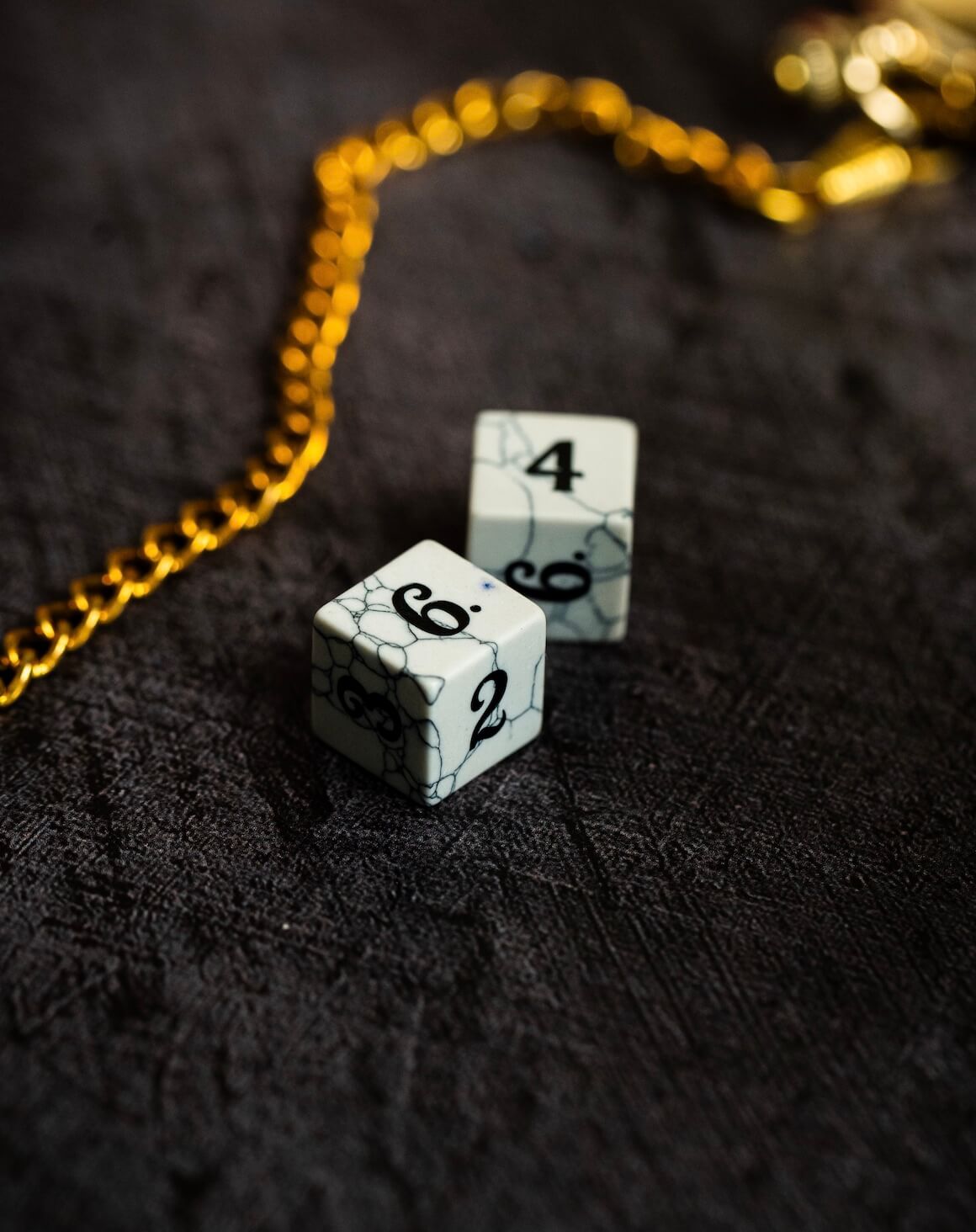 Howlite Stone Dice