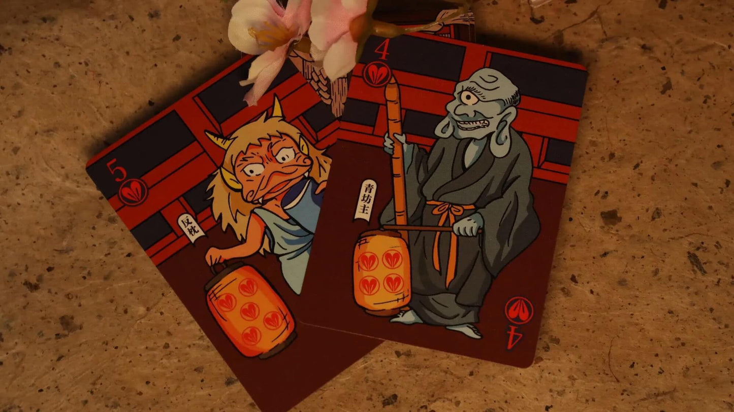 Hyakki Yagyo Playing Cards