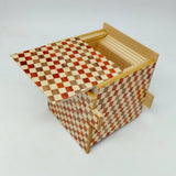 Ichimatsu Yosegi Cube Puzzle Box