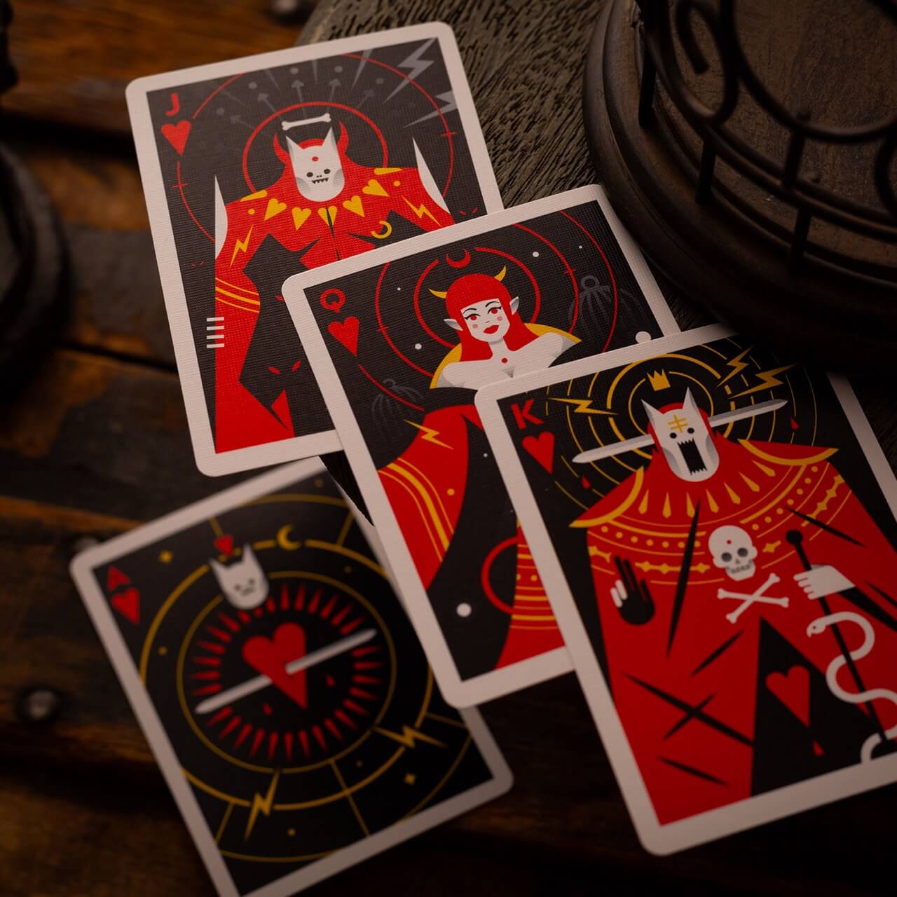 Incubo Mezzanotte Playing Cards