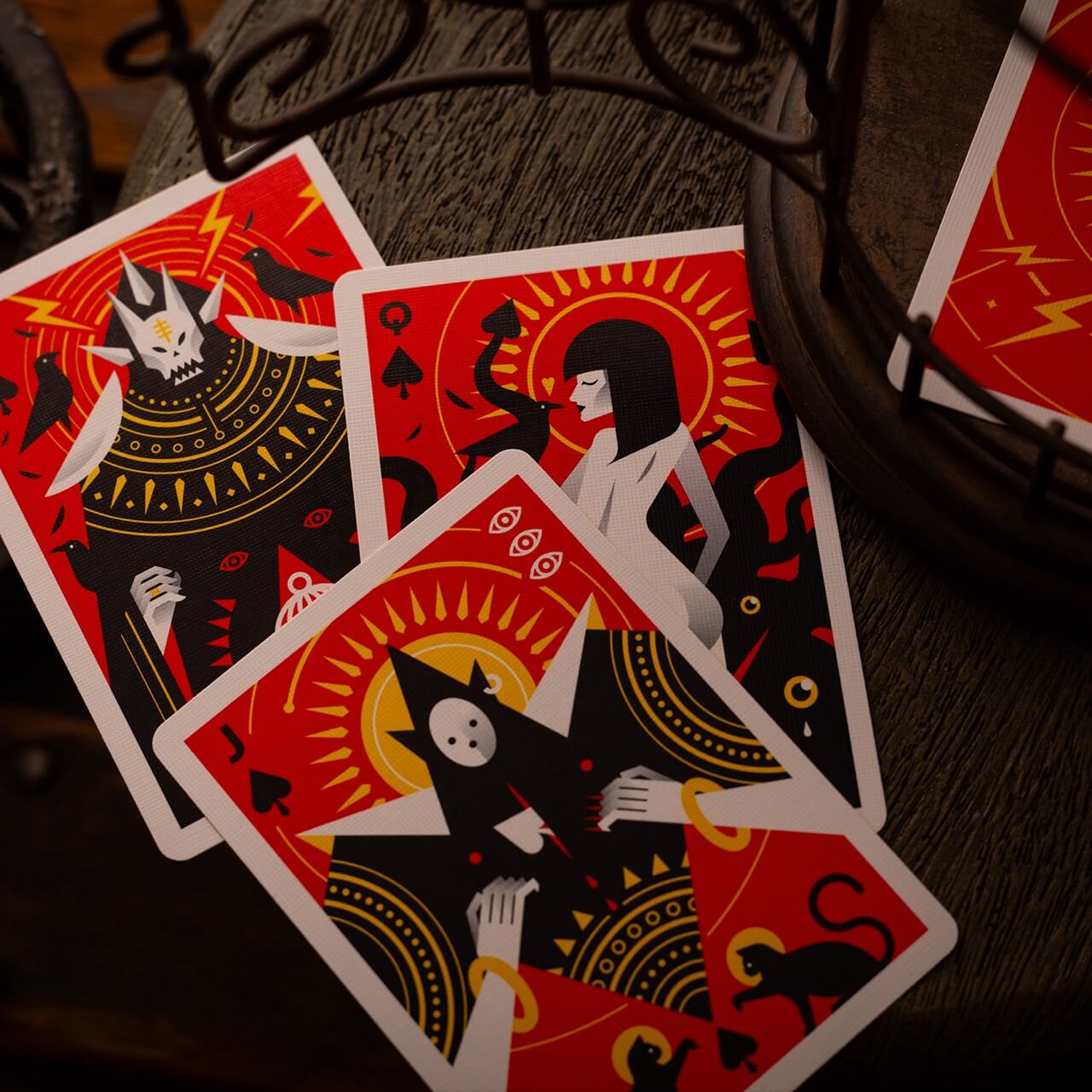 Incubo Mezzanotte Playing Cards