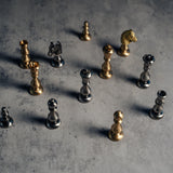 Brass Oriental Chess Pieces