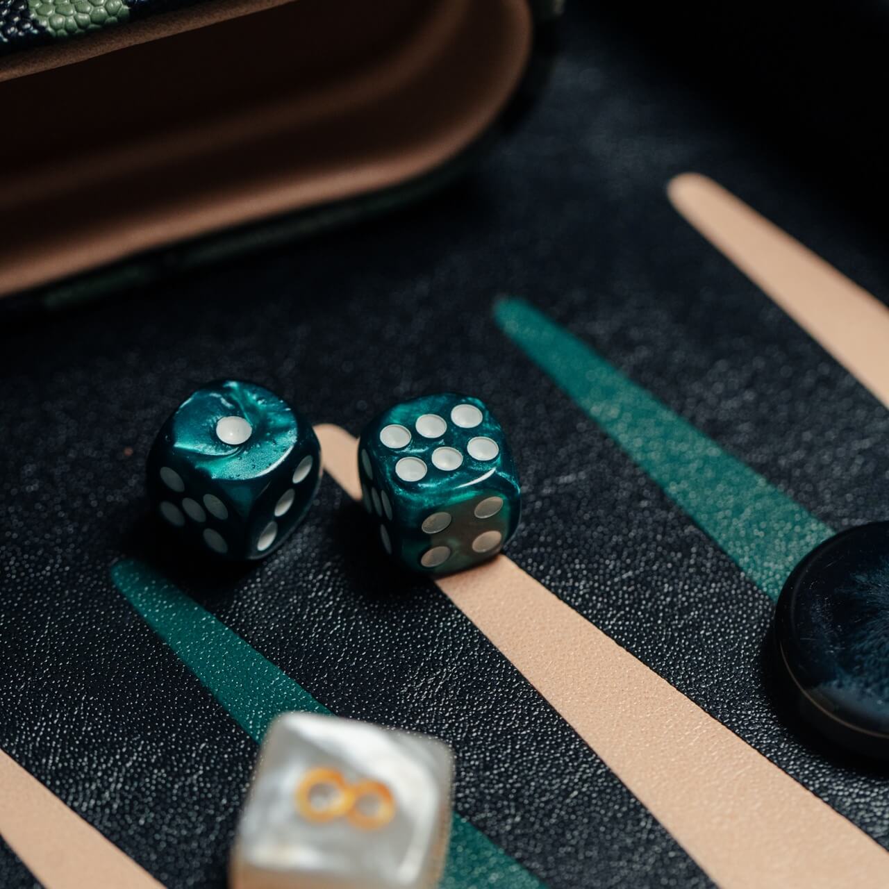 Camo Backgammon Carry Case