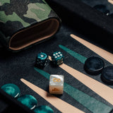 Camo Backgammon Carry Case