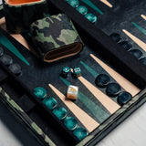 Camo Backgammon Carry Case