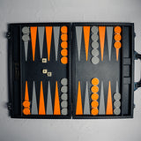 Carbon Finish Backgammon Briefcase